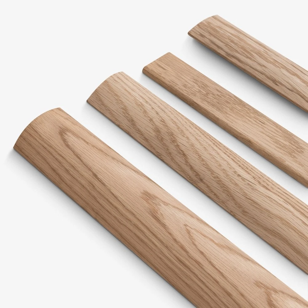 Liberty Floors 18mm Solid Oak Unfinished Semi Adapting Profile Door Bar (900mm) 4 Liberty Floors 18mm Solid Oak Unfinished Semi Adapting Profile Door Bar (900mm) - Image 2