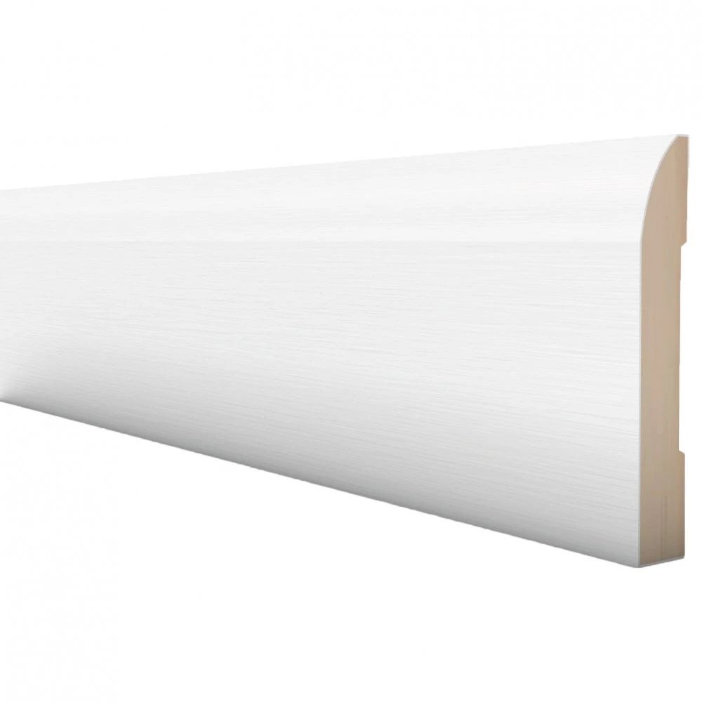 Leader 2.4m White Primed Chamfered Skirting Board (120101) 3 Leader 2.4m White Primed Chamfered Skirting Board (120101)