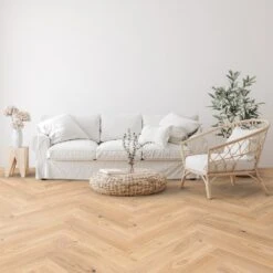 Liberty Floors Bianco Oak - Manor Herringbone Parquet 14mm Engineered Real Wood Flooring (249871) -Famous Flooring Store bianco oak manor herringbone parquet 14mm engineered real wood flooring 249871 p108538 236056 image