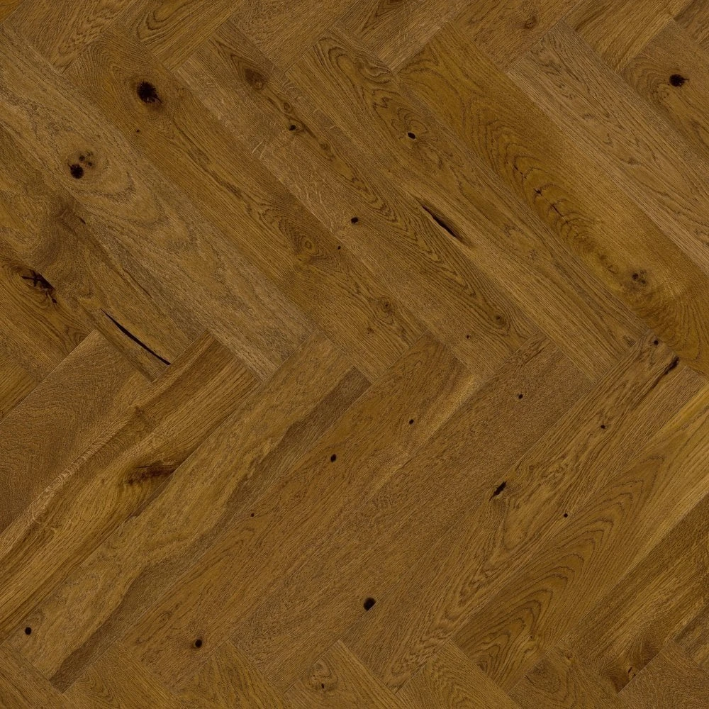Liberty Floors Bourbon Oak - Manor Herringbone Parquet 14mm Engineered Real Wood Flooring (284293) 4 Liberty Floors Bourbon Oak - Manor Herringbone Parquet 14mm Engineered Real Wood Flooring (284293) - Image 2
