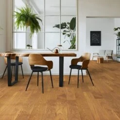 Liberty Floors Butterscotch Oak - Premier 14mm Engineered Real Wood Flooring (182141) -Famous Flooring Store butterscotch oak premier 14mm engineered real wood flooring 182141 p68606 231368 image