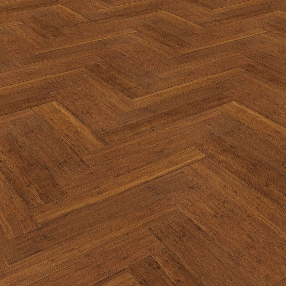 Liberty Floors Carbonised Strand Woven Bamboo - Herringbone Parquet 10mm Solid Real Wood Flooring (249972) 4 Liberty Floors Carbonised Strand Woven Bamboo - Herringbone Parquet 10mm Solid Real Wood Flooring (249972) - Image 2