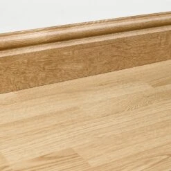 Leader Dark Oak Torus Laminate Skirting Board (2.4m) -Famous Flooring Store dark oak torus laminate skirting board 2 4m p84906 191817 image