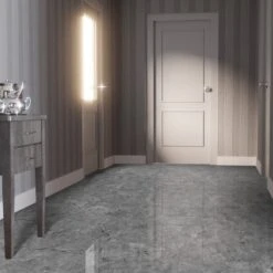 Liberty Floors Elounda Cinzento - Lustre Stone 8mm High Gloss Laminate Flooring (225708) -Famous Flooring Store elounda cinzento lustre stone 8mm high gloss laminate flooring 225708 p91938 208593 image