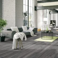 Swiss Krono Graphite Oak - Grand Selection Evolution 14mm Laminate Flooring (218900) -Famous Flooring Store graphite oak grand selection evolution 14mm laminate flooring 218900 p85642 193874 image