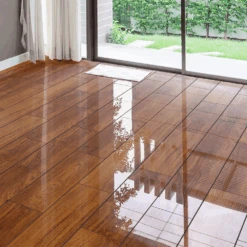 Liberty Floors Karoo Merbau - Lustre 8mm High Gloss Laminate Flooring (217786) -Famous Flooring Store karoo merbau lustre 8mm high gloss laminate flooring 217786 p84868 191385 image