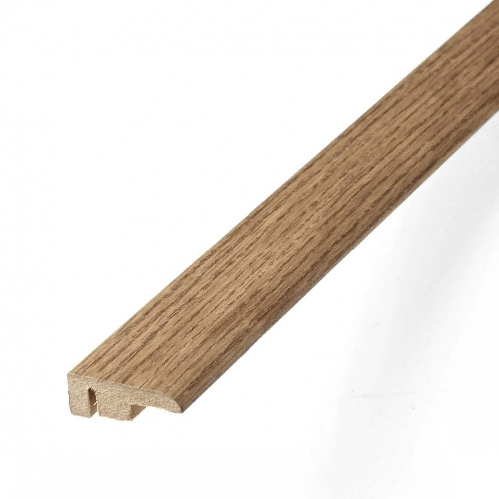 Leader Medium Oak Laminate End Profile Door Bar (1m) 3 Leader Medium Oak Laminate End Profile Door Bar (1m)