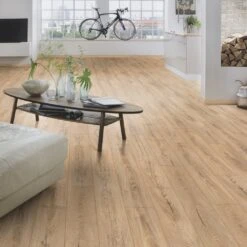 Krono Original Natural Carpenter Oak - Vintage Classic 10mm Laminate Flooring (249804) -Famous Flooring Store natural carpenter oak vintage classic 10mm laminate flooring 249804 p108477 235727 image