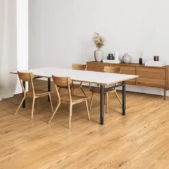 Liberty Floors Natural Oak - Classic 18mm UV Lacquer Solid Real Wood Flooring (315129) -Famous Flooring Store natural oak classic 18mm uv lacquer solid real wood flooring 315129 p119215 242969 image