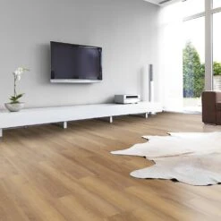 Liberty Floors Natural Oak - Impressive 6mm Rigid Core Vinyl Flooring (315578) -Famous Flooring Store natural oak impressive 6mm rigid core vinyl flooring 315578 p119555 242896 image