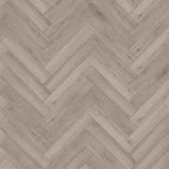 Kronotex Oak Silver - Herringbone 8mm Laminate Flooring (222940) -Famous Flooring Store oak silver herringbone 8mm laminate flooring 222940 p89187 204907 image