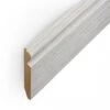 Leader Off-White Torus Laminate Skirting Board (2.4m) -Famous Flooring Store off white torus laminate skirting board 2 4m p84918 191889 image