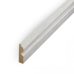 Leader Off-White Torus Laminate Skirting Board (2.4m) -Famous Flooring Store off white torus laminate skirting board 2 4m p84918 191890 image