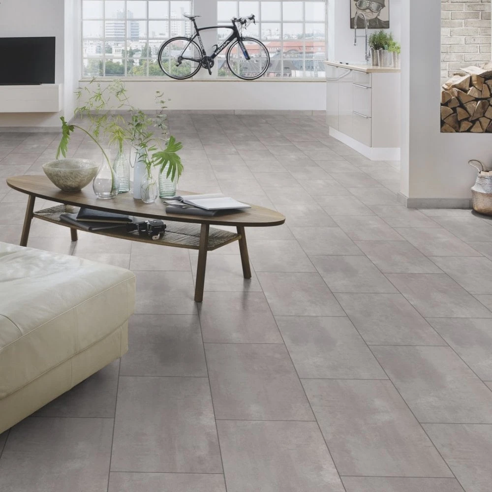 Krono Original Pearl Grey - Impressions 8mm Laminate Flooring (249793) 4 Krono Original Pearl Grey - Impressions 8mm Laminate Flooring (249793) - Image 2