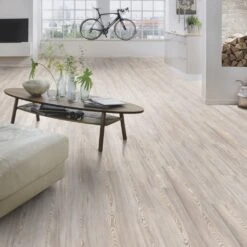 Krono Original Pearl Scandi Larch - Vintage Classic 10mm Laminate Flooring (249800) -Famous Flooring Store pearl scandi larch vintage classic 10mm laminate flooring 249800 p108473 235657 image