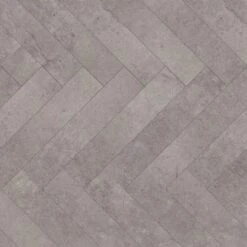 Kronotex Pesaro Cement - Herringbone 8mm Laminate Flooring (222942) -Famous Flooring Store pesaro cement herringbone 8mm laminate flooring 222942 p89189 204894 image
