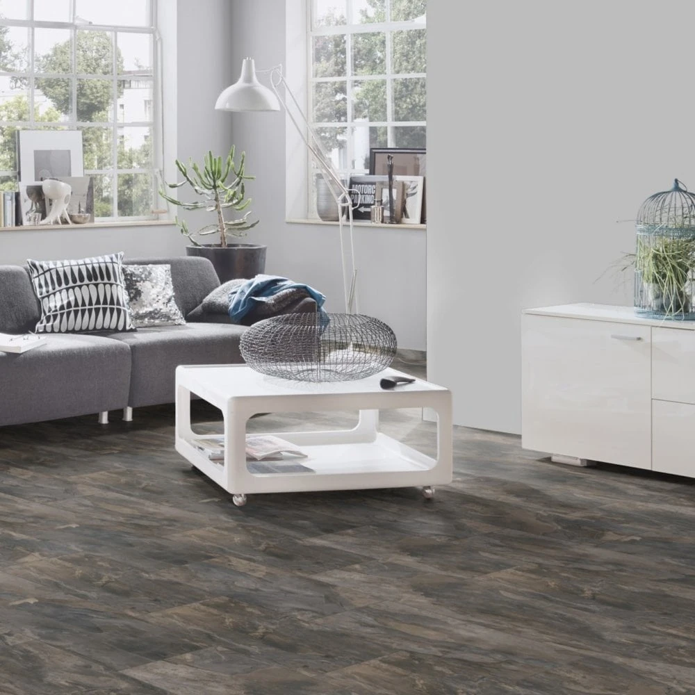 Krono Original Pewter Slate - Impressions 8mm Laminate Flooring (219266) 3 Krono Original Pewter Slate - Impressions 8mm Laminate Flooring (219266)