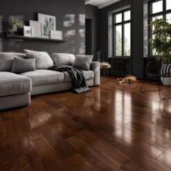 Liberty Floors Rich Acacia Asian Walnut - Classic 18mm Solid Real Wood Flooring (152679) -Famous Flooring Store rich acacia asian walnut classic 18mm solid real wood flooring 152679 p49583 235474 image
