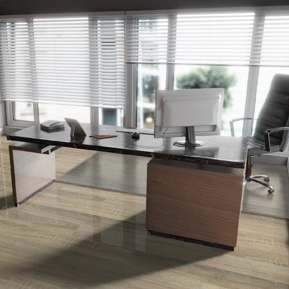 Liberty Floors Sonoma Oak - Lustre 8mm High Gloss Laminate Flooring (217793) 6 Liberty Floors Sonoma Oak - Lustre 8mm High Gloss Laminate Flooring (217793) - Image 4