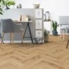 Liberty Floors Toffee Oak - Manor Herringbone Parquet 14mm Engineered Real Wood Flooring (249868) -Famous Flooring Store toffee oak manor herringbone parquet 14mm engineered real wood flooring 249868 p108535 235973 image