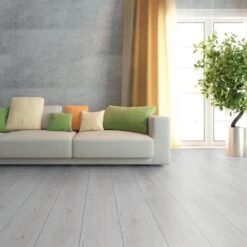Kronotex Trend Oak White - Advanced 8mm Laminate Flooring (219521) -Famous Flooring Store trend oak white advanced 8mm laminate flooring 219521 p85892 196278 image
