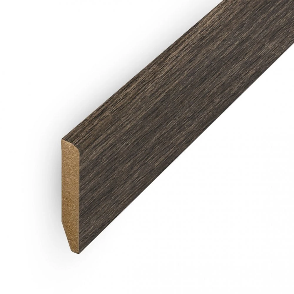 Leader Walnut Pencil Round Laminate Skirting Board (2.4m) 3 Leader Walnut Pencil Round Laminate Skirting Board (2.4m)