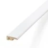 Leader White Laminate End Profile Door Bar (1m) -Famous Flooring Store white laminate end profile door bar 1m p84886 191887 image
