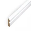 Leader White Torus Laminate Skirting Board (2.4m) 1 Leader White Torus Laminate Skirting Board (2.4m) -Famous Flooring Store white torus laminate skirting board 2 4m p84888 191786 image